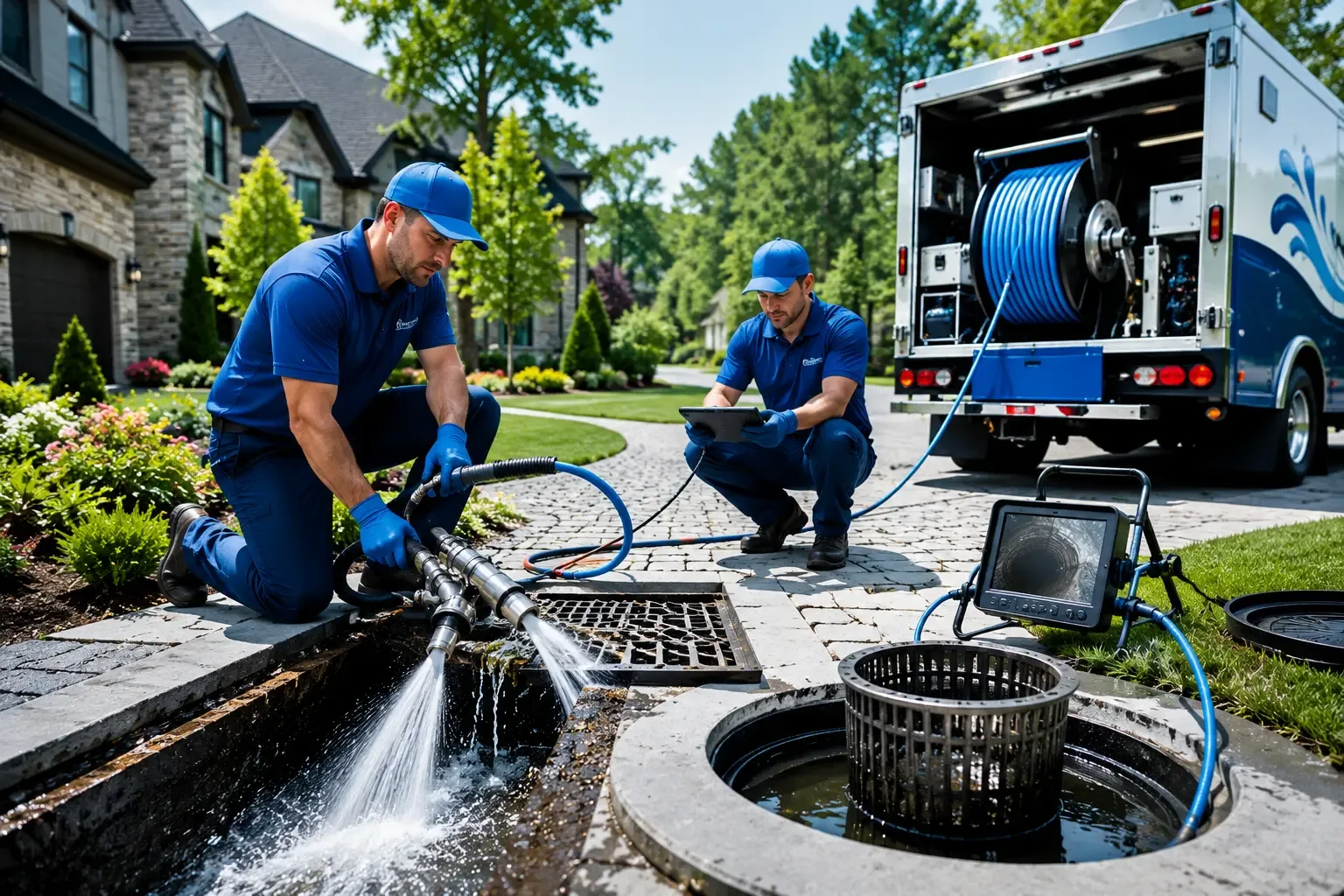 Local outdoor drain cleaning professionals in Rex, GA