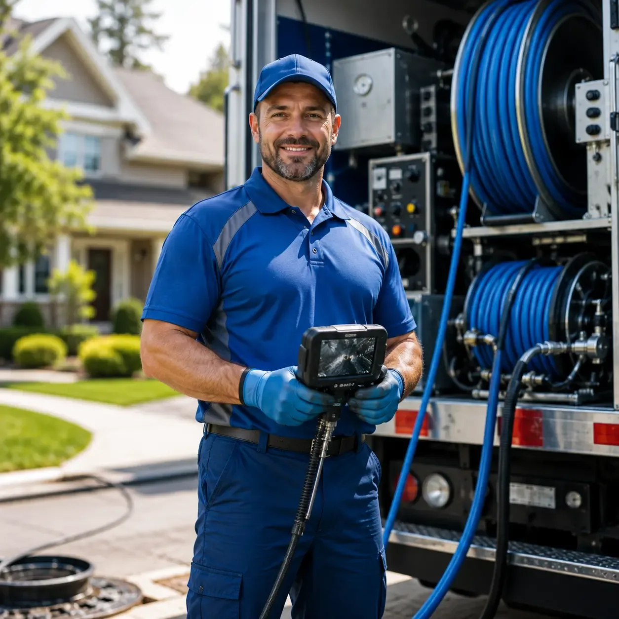 Local outdoor drain cleaning specialists in Rex, GA